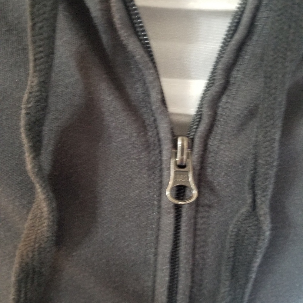 Charcoal gray Mossimo zip up hoodie sz sm - Picture 4 of 4